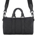 Louis Vuitton Handbag Monogram Taurillon Keepall Bandouliere 25 2-Way Bag Black