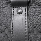 Louis Vuitton Handbag Monogram Taurillon Keepall Bandouliere 25 2-Way Bag Black — view 7