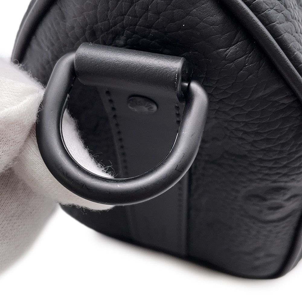 Louis Vuitton Handbag Monogram Taurillon Keepall Bandouliere 25 2-Way Bag Black — view 9