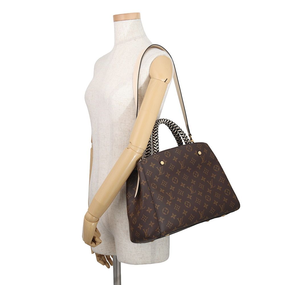Louis Vuitton Monogram Montaigne MM 2-Way Shoulder — view 5