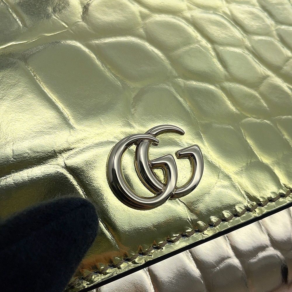 Gucci Bifold Wallet Double Compact Leather — view 9