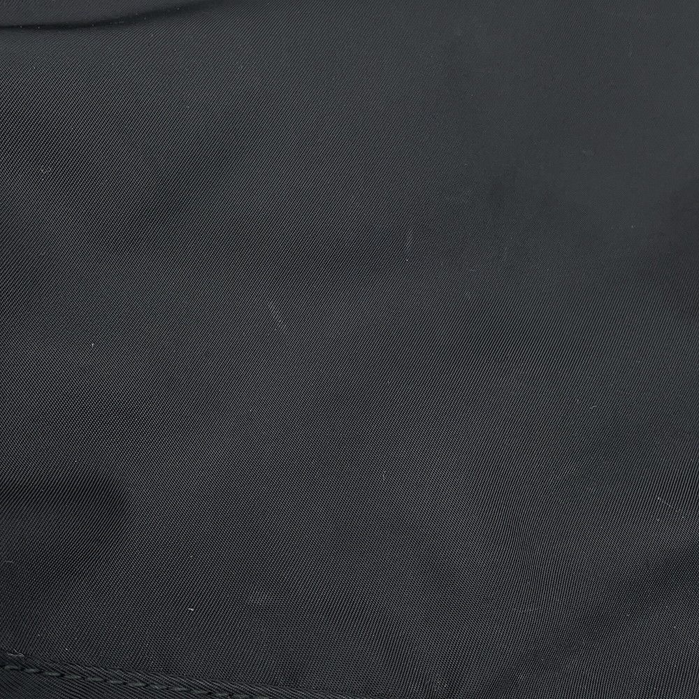 Prada Tote Nylon Triangle Logo 2-Way Shoulder Bag Black — view 7