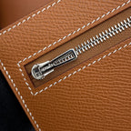 Hermes Wallet New Passant Toutenmain Gold Silver Epsom — view 8
