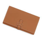 Hermes Wallet New Passant Toutenmain Gold Silver Epsom