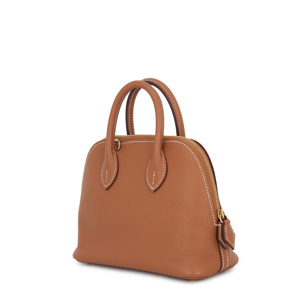 Hermes Bolide Mini Gold Color 2-Way Handbag