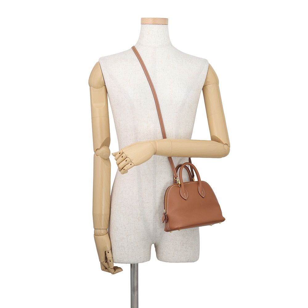 Hermes Bolide Mini Gold Color 2-Way Handbag