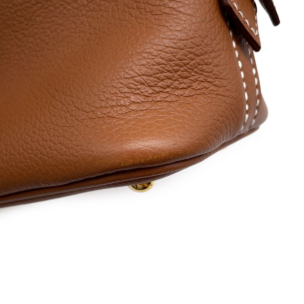 Hermes Bolide Mini Gold Color 2-Way Handbag