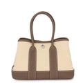 Hermes Tote Neo Garden 23 Party Etoupe Vanilla Silver Toile Officier Negonda