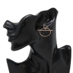 Hermes Earrings Loop Echappee PM 18k Pink Gold — view 4