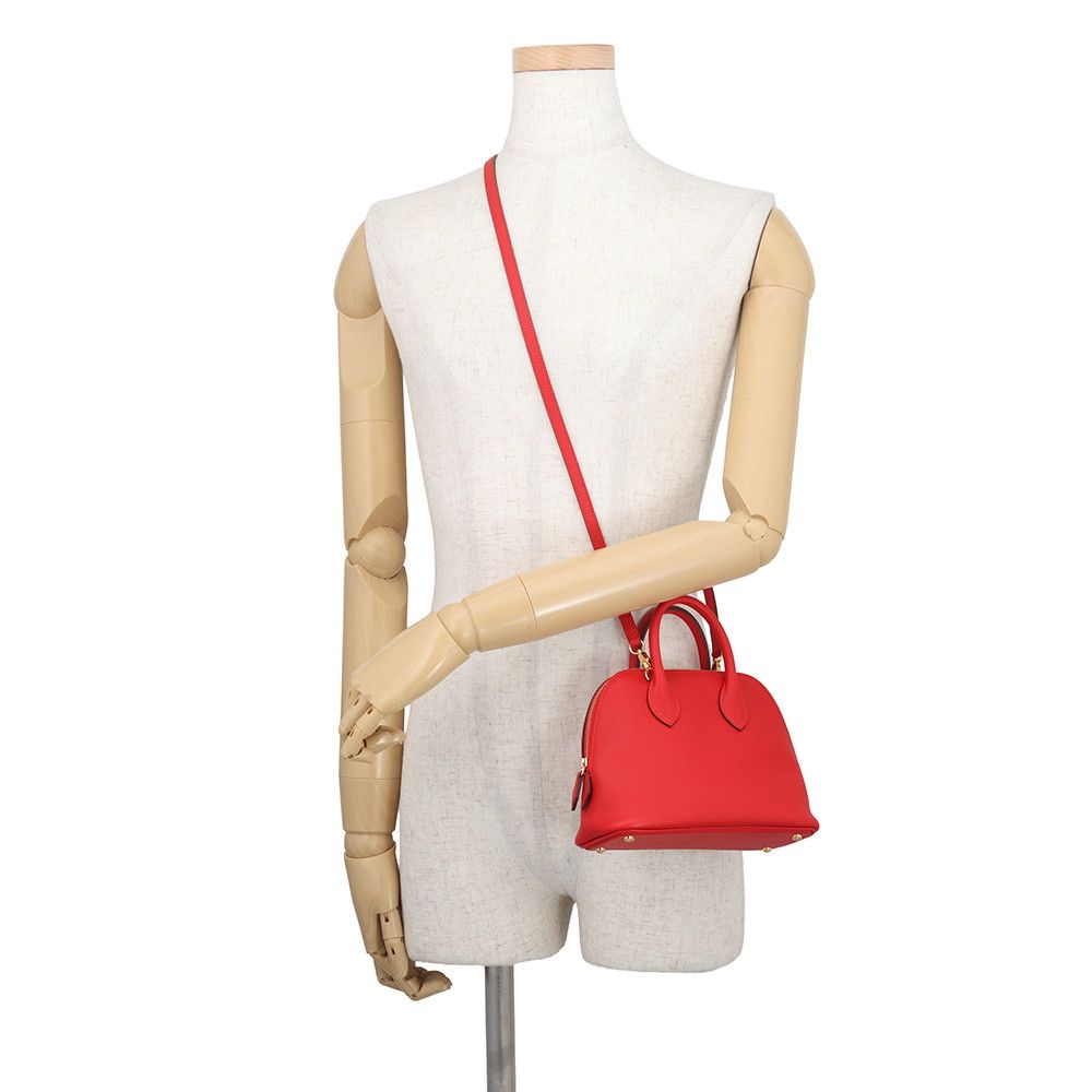 Hermes Bolide Mini le Jura du Gold Color 2-Way Handbag — view 5