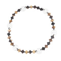 Hermes Necklace Ava Brown White Buffalo Horn Lacquer