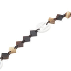 Hermes Necklace Ava Brown White Buffalo Horn Lacquer — view 2