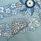 Hermes Scarf Carre 90 Brides de Gala en Fleurs White