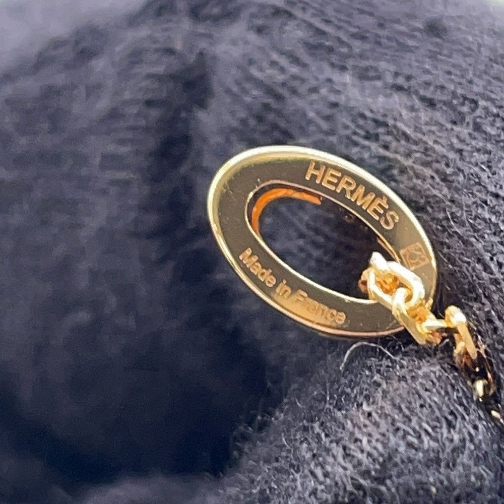 Hermes Necklace Mini Pop Lo Cover le Malabar Vert Rose Gold — view 6