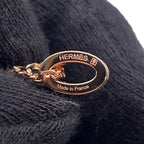 Hermes Necklace Mini Pop Lo Cover le White Brown Glace Pink Gold — view 7