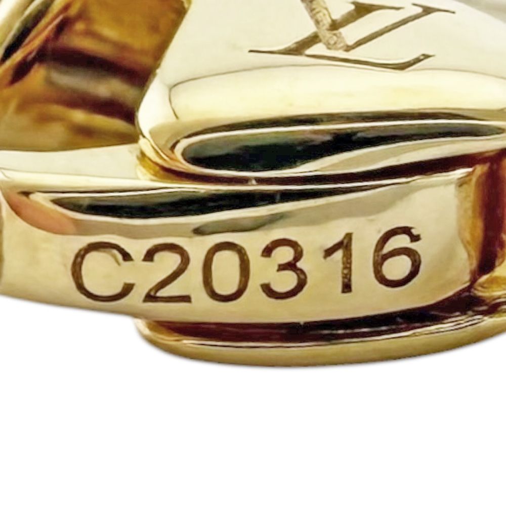 Louis Vuitton Bracelet Chain Empreinte 18k Gold — view 7