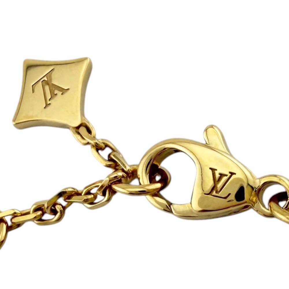 Louis Vuitton Bracelet Chain Empreinte 18k Gold — view 4
