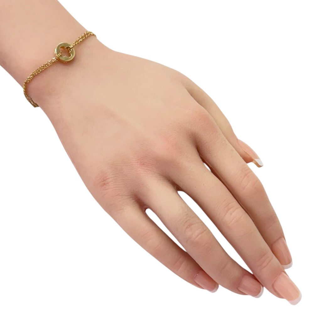 Louis Vuitton Bracelet Chain Empreinte 18k Gold — view 2