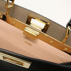 Fendi 2-Way Peekaboo Handbag Calf — view 5