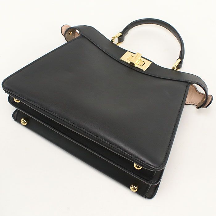 Fendi 2-Way Peekaboo Handbag Calf — view 2