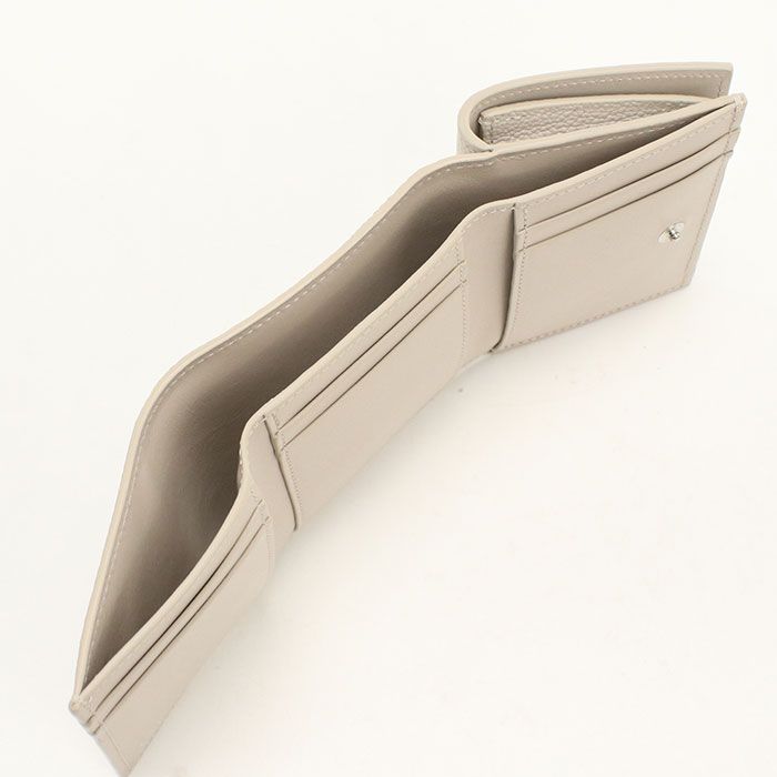 Loewe Trafold Wallet Pebble Trifold Grain Calf — view 4