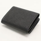 Prada Saffiano Triangle Trifold Wallet Leather — view 2