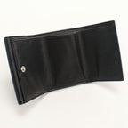 Prada Saffiano Triangle Trifold Wallet Leather — view 3