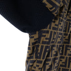 Fendi Zucca Down Jacket Brown Black 48 — view 5