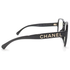 Chanel Square Eyewear Black — view 3