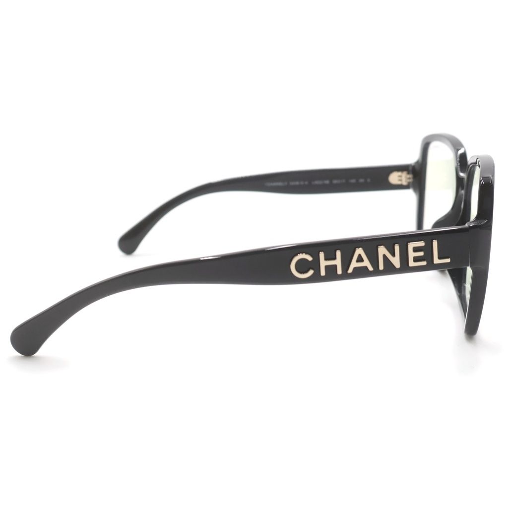 Chanel Square Eyewear Black — view 3