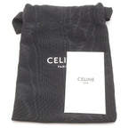 Celine Short Strap Shaw Shoulder Jacquard Logo Gold Black — view 6