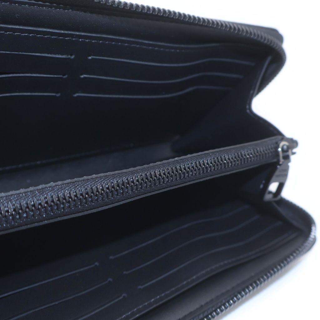 Louis Vuitton Monogram Midnight Zippy Wallet Horizontal Black Leather — view 4