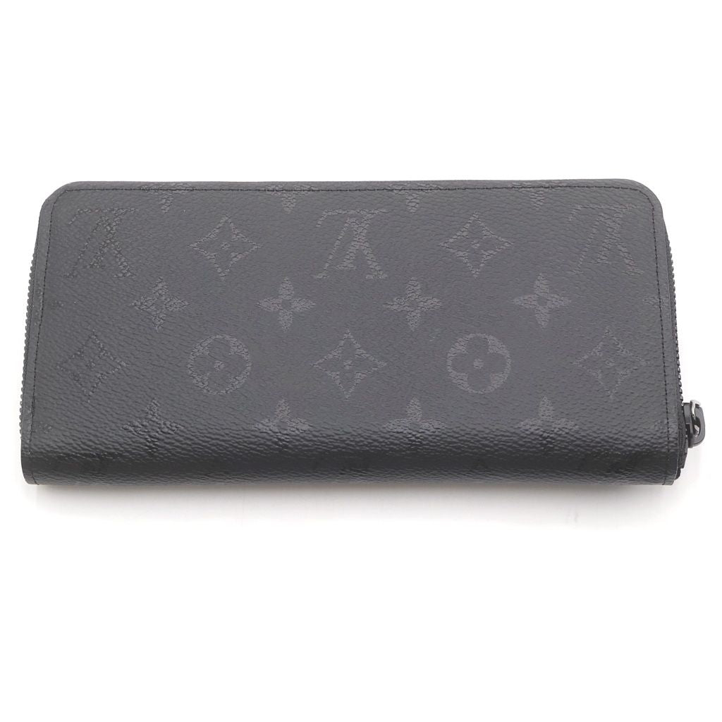 Louis Vuitton Monogram Midnight Zippy Wallet Horizontal Black Leather — view 2