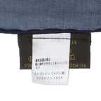 Louis Vuitton Chapman Brazza Zukirin Total Pattern Silk Mixed Scarf Blue — view 6
