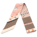 Hermes Silk Twill Scarf Orange — view 2