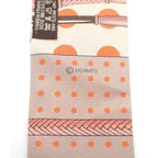 Hermes Silk Twill Scarf Orange — view 5