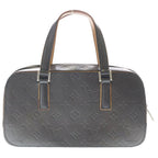 Louis Vuitton Monogram Matte Shelton Handbag Metallic Gray Leather Silver — view 2