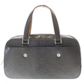 Louis Vuitton Monogram Matte Shelton Handbag Metallic Gray Leather Silver
