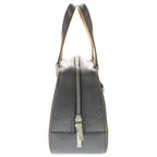 Louis Vuitton Monogram Matte Shelton Handbag Metallic Gray Leather Silver — view 3