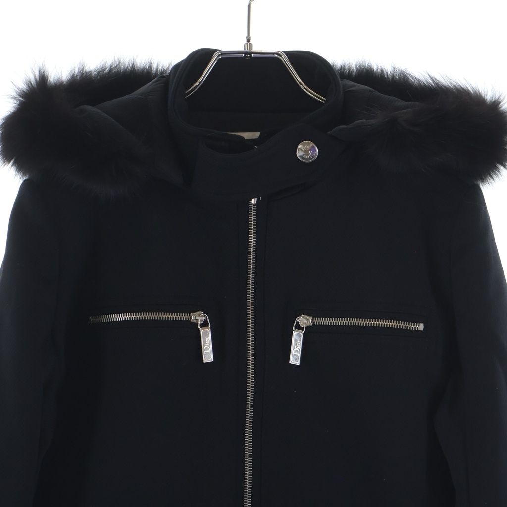 Dior Zip Coat Black — view 3