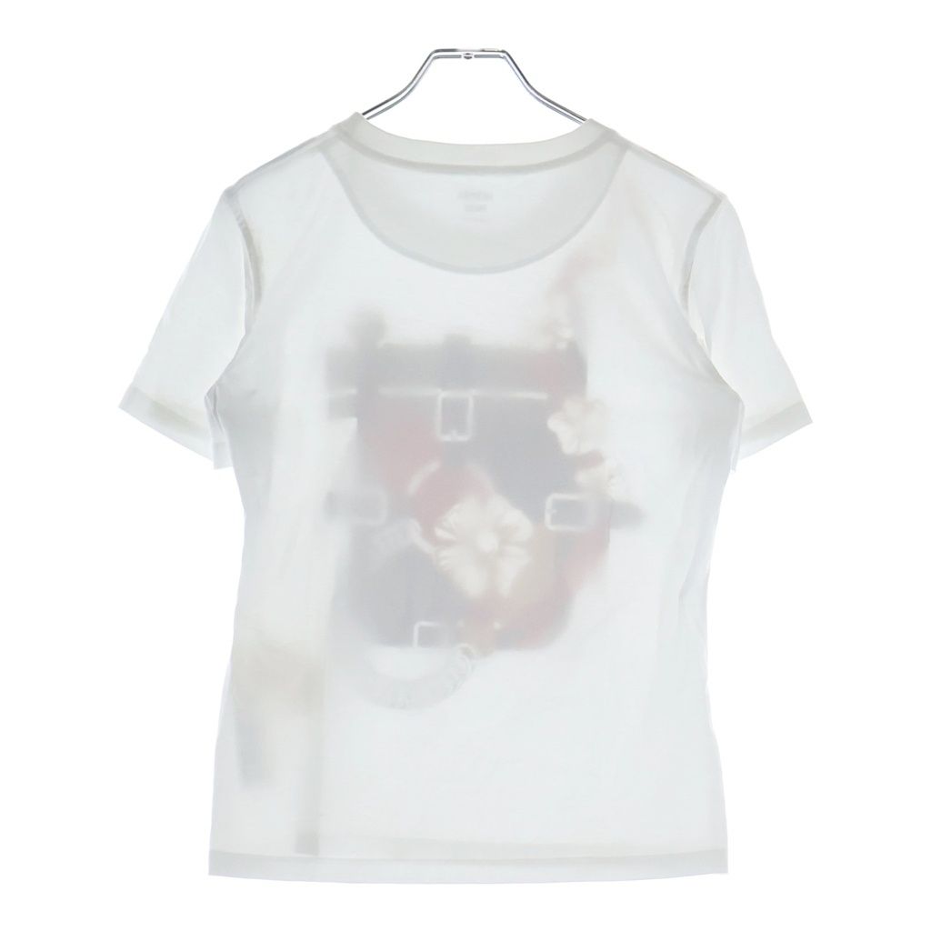 Hermes Cartouche Grand Manage Print Crew Neck Short Sleeve T-Shirt — view 2