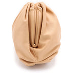 Bottega Veneta Ti-n Pouch Clutch Beige Leather — view 3