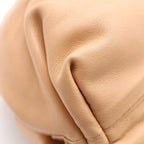 Bottega Veneta Ti-n Pouch Clutch Beige Leather — view 5