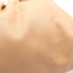 Bottega Veneta Ti-n Pouch Clutch Beige Leather — view 7
