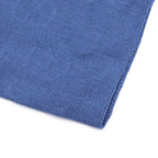 Gucci GG All Over Pattern Wool Silk Fringe Shawl Scarf Blue — view 5