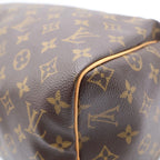 Louis Vuitton Monogram Speedy 30 Leather Handbag Brown — view 5