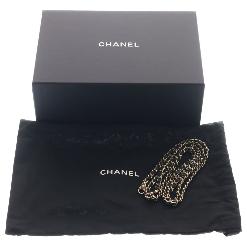 Chanel Coco Handle Xxs 2-Way Chain Shoulder Bag Black Caviar Leather Gold — view 8