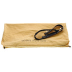 Louis Vuitton Damier Cobalt Keepall Bandouliere 2-Way Boston Bag Navy Leather — view 8