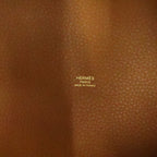 Hermes Picotin Lock MM Taurillon Clemence Gold Handbag — view 7