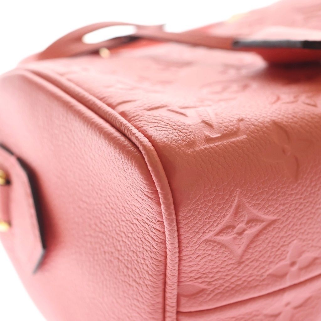 Louis Vuitton Speedy Bandouliere 20 Empreinte Leather 2-Way Bag Gold Pink — view 5